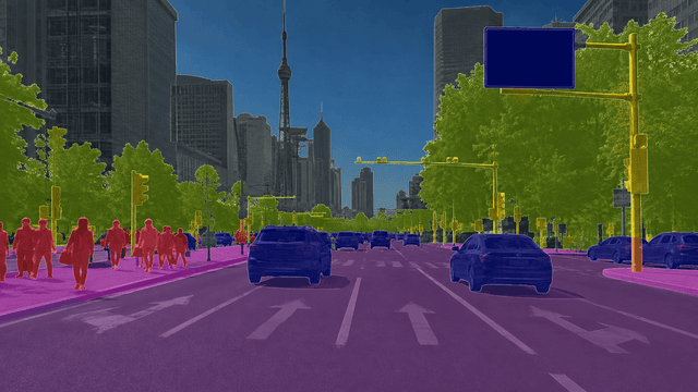 Scene Segmentation / EfficientViT